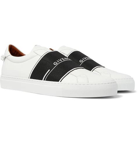 givenchy urban street logo sneaker|givenchy jaw high white sneakers.